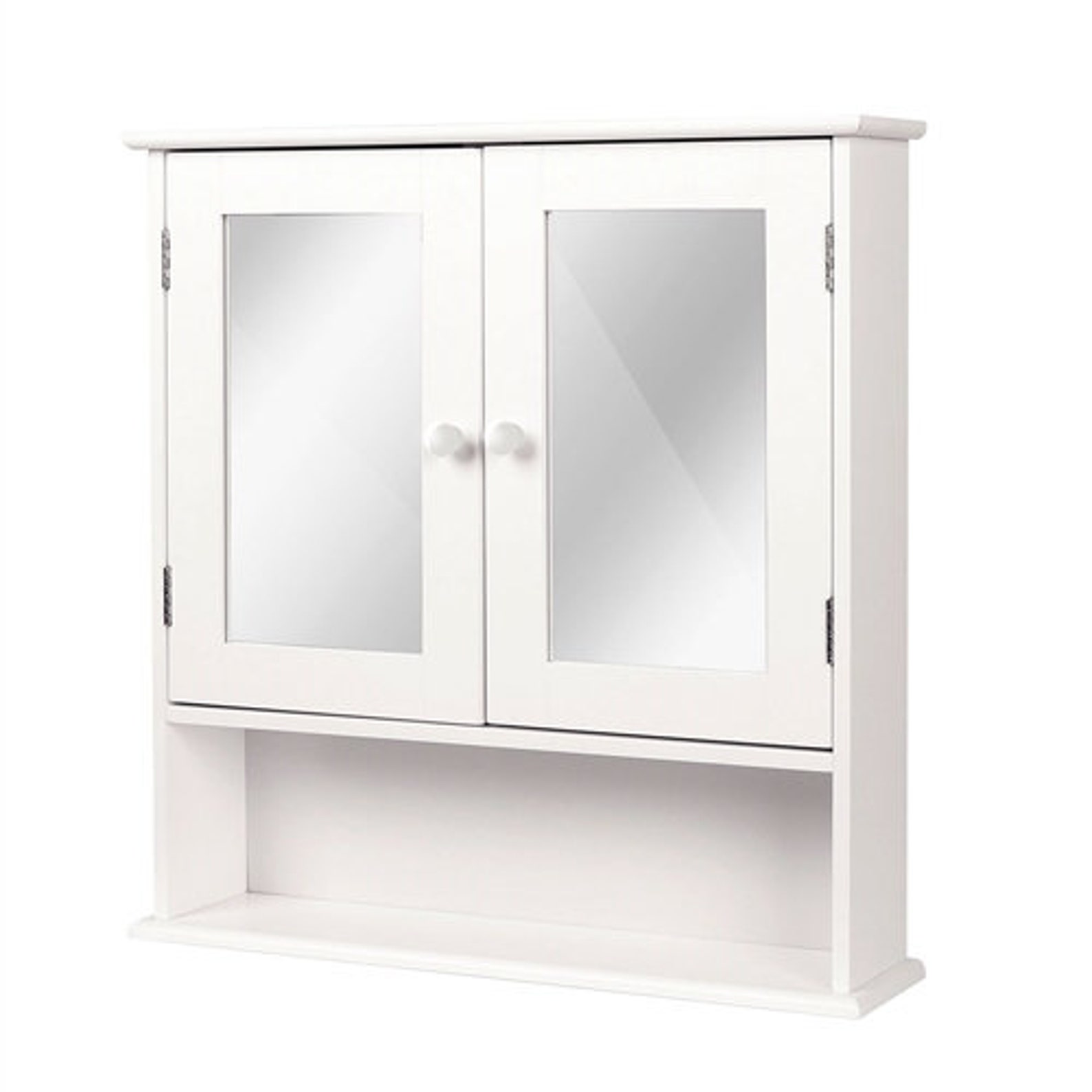 Bathroom Medicine in White 2Door Mirrored Medicine Etsy