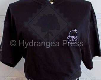 Happy Snowman Signature Dark Version Embroidered Comfort Colors Otome Game Inspired T-Shirt