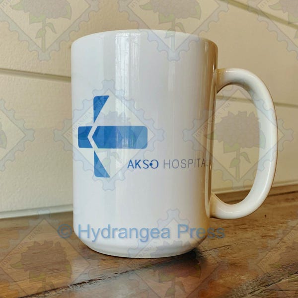 Deepspace Otome Game Inspired Akso Hospital Coffee Tea Mug