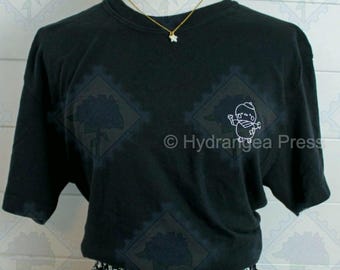 Artsy Birb Signature Dark Version Embroidered Comfort Colors Otome Game Inspired T-Shirt