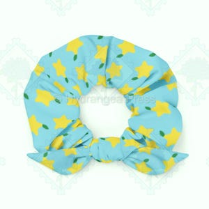 Paopu Fruit Kingdom Hearts Inspired Scrunchie Hair Tie