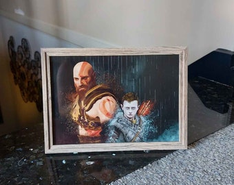 God of War A4 Print