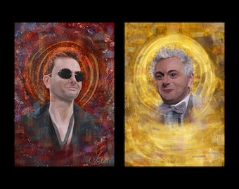 Good Omens - A4 Art Prints