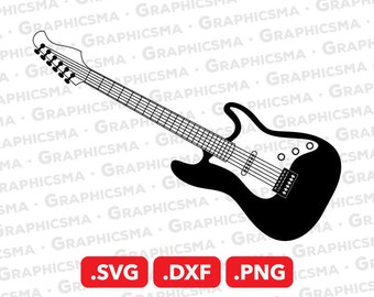 Download Electric Guitar Svg Etsy