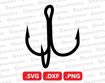 Download Treble Hook Svg Etsy