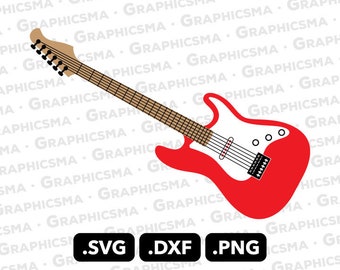Download Electric Guitar Svg Etsy