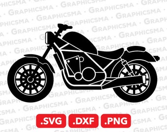 Motorbike SVG File, Motorbike DXF, Motorbike Png, Motorcycle Svg, Motor Svg, Vintage Motorcycles Svg, Motorbike SVG Files, Instant Download