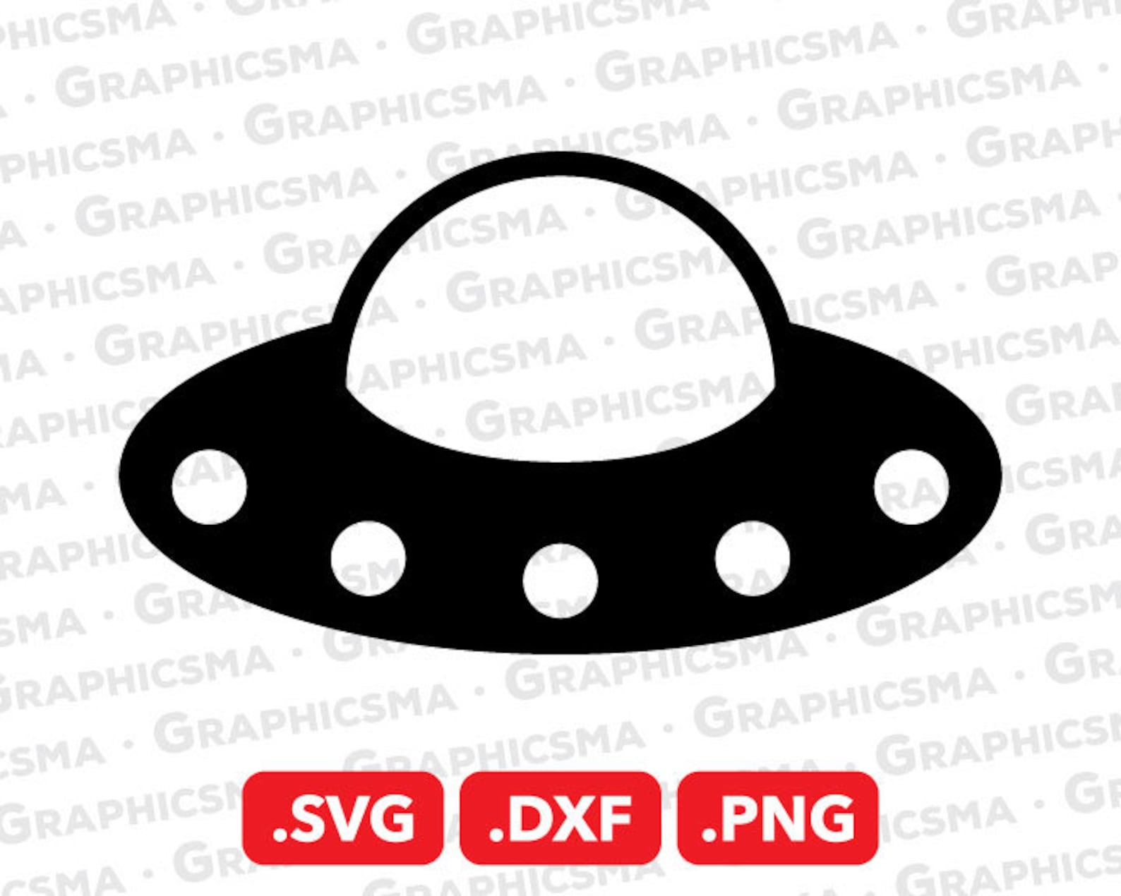 Ufo SVG File Ufo DXF Ufo Png Alien Svg Aliens Ufo Svg Ufo - Etsy