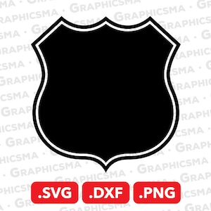 Shield SVG File, Shield DXF, Shield Png, Custom Empty Shield Svg Cut, Shield Svg Files, Custom Shield Svg, Shield SVG Files Instant Download