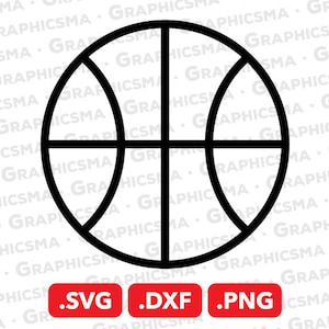 Basketball SVG File, Basketball DXF, Basketball Png, Basketball Sports Svg, Basketball Sport Dxf Svg, Basketball SVG Files, Instant Download