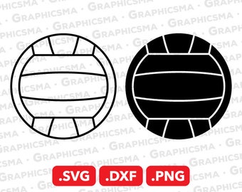 Volleyball SVG File, Volleyball DXF, Volleyball Png, Volley Ball Svg Cut, Volleyball, Volleyball Svg, Volleyball SVG Files, Instant Download