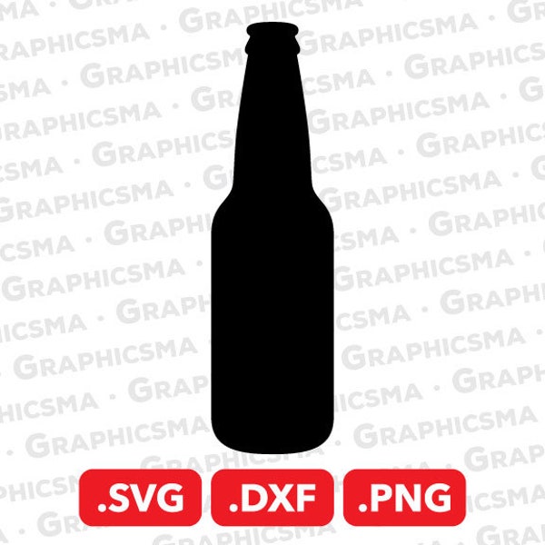 Bottle SVG File, Beer Bottle DXF, Beer Bottle Png, Beer Bottle Svg, Beer Bottle Silhouette, Beer Bottle, Bottle SVG Files, Instant Download