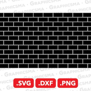 May include: Black and white brick wall pattern. This digital download can be used for crafting, scrapbooking, and other creative projects.