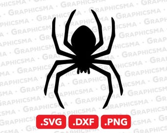 Spider SVG File, Spider SVG Files, Cricut Spider Svg, Spider Silhouette, Spider Svg, Spider Logo Svg, Spider Logo SVG Files Instant Download