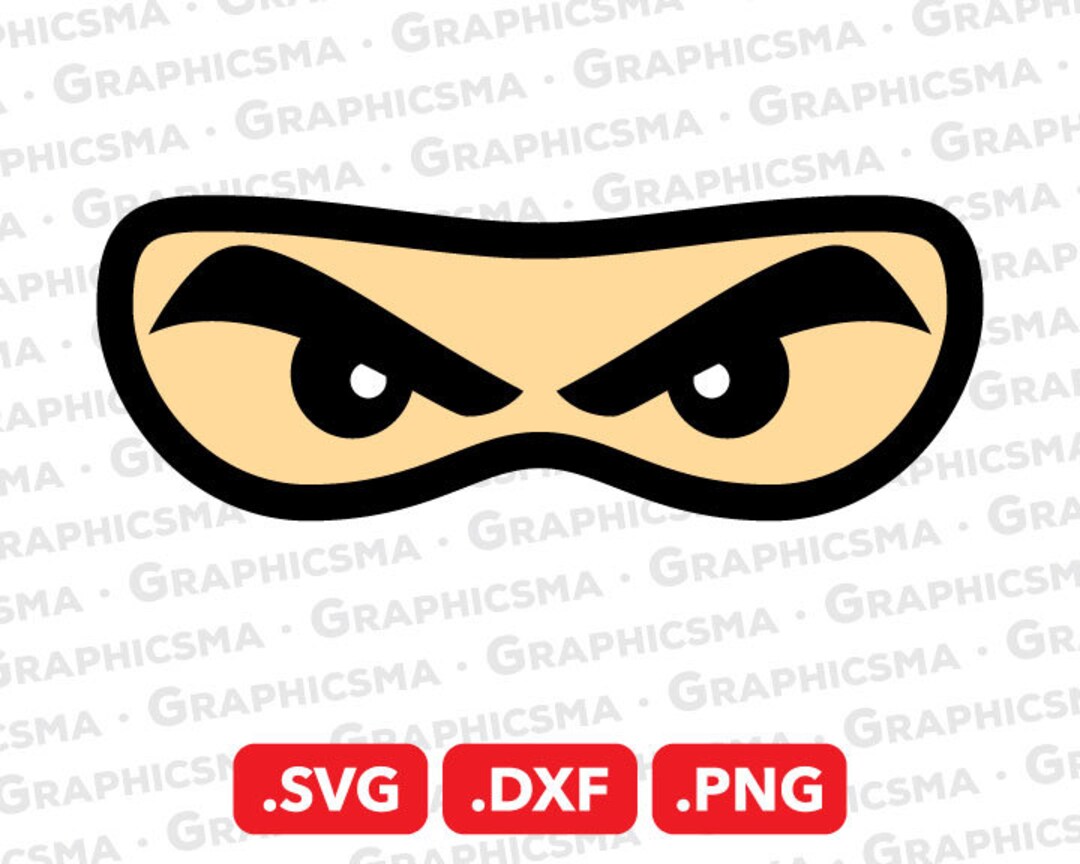 Ninja Eyes SVG File, Ninja Eyes DXF, Ninja Eyes Png, Birthday Ninja Eyes Birthday Ninja Eye Printable, Ninja Eyes SVG Files Instant Download - Etsy