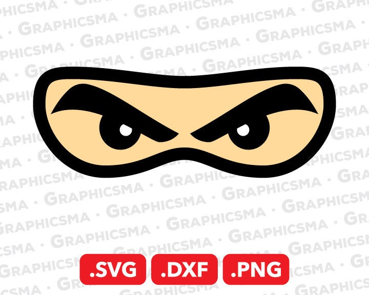 Ninja Eye Mask Clipart