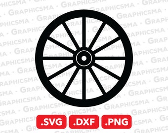 Wagon Wheel SVG File, Wagon Wheel DXF, Wagon Wheel Png, Horse Drawn Wagon Carriage Wooden Wheel Svg, Wagon Wheel SVG Files, Instant Download