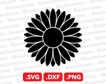 Daisy SVG File, Daisy DXF, Daisy Png, Daisy Flower Svg, Daisy Flower, Daisy Flower Svg Files, Daisy Cricut, Daisy SVG Files Instant Download