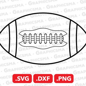 Football SVG File, Football DXF, Football Png, American Football Svg, Rugby Ball American Foot Ball Svg, Football SVG Files Instant Download