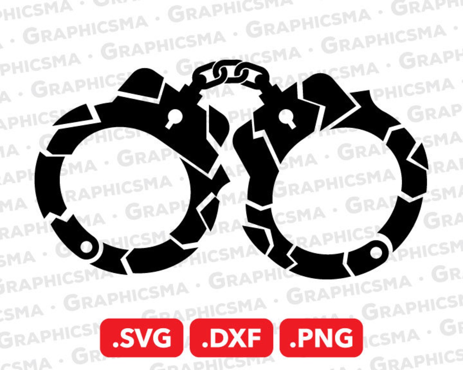 Handcuff Break SVG Handcuff Break Svg File Handcuff Break Etsy