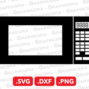 Microwave SVG File, Microwave DXF, Microwave Png, Kitchen Svg, Mom&#39;s Kitchen Svg, Baking Svg, Cooking Microwave SVG Files, Instant Download