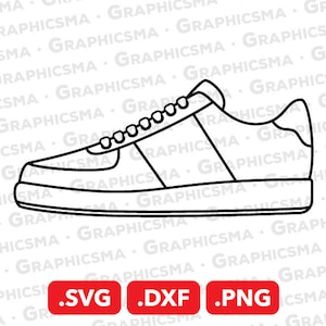 Sneakers SVG File, Sneakers DXF, Sneakers Png, Sneakers Shoe Svg, Sport Shoes Svg, Trainers Sneaker Svg, Sneakers SVG Files Instant Download