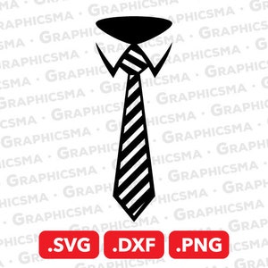 ネクタイ SVG ファイル、ネクタイ DXF、ネクタイ PNG、スーツとネクタイ SVG、男性用ネクタイ スーツ SVG、襟付きネクタイ SVG、ネクタイ SVG ファイルの即時ダウンロード