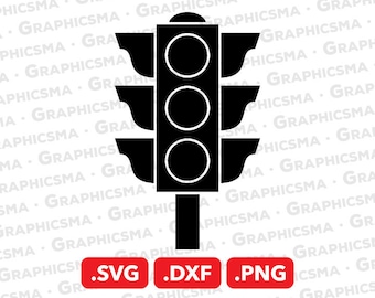 Ampel SVG-Datei, Ampel DXF, rot gelb grün Ampel Png, Ampel Svg, Ampel SVG Dateien, sofortiger Download