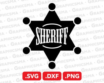 Sheriff SVG File, Deputy Sheriff DXF, Marshall Png, Us Marshall Sheriff Svg, Police Country Sheriff Svg, Sheriff SVG Files, Instant Download