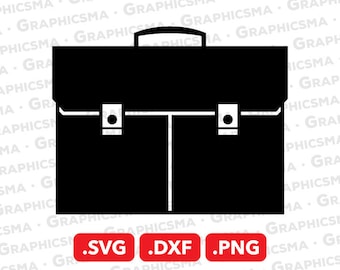 Briefcase SVG File, Briefcase DXF, Briefcase Png, Brief Case Svg, Business Woman Svg, Businessman Svg, Briefcase SVG Files, Instant Download