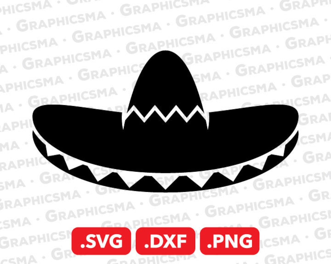 Sombrero Hat SVG File, Sombrero Hat DXF, Sombrero Hat Png, Mexican Sombrero  Hat Svg, Hat Clipart, Sombrero Hat SVG Files, Instant Download - Etsy, image size:1080x864