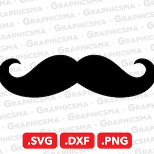 Moustache SVG-Datei, DXF, Schnurrbart Png, Foto Booth Moustache Svg, Foto Booth Prop Svg, Hipster Svg, Moustache SVG-Dateien, Instant Download
