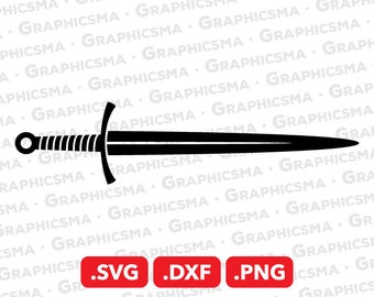 Zwaard SVG Bestand, Zwaard DXF, Zwaard Png, Vechten Zwaard Svg, Ridder Zwaard Svg, Cricut Koning Zwaard Snijden Svg, Zwaard SVG Bestanden, Instant Download