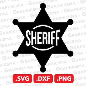 Sheriff SVG File, Deputy Sheriff DXF, Marshall Png, Us Marshall Sheriff Svg, Police Country Sheriff Svg, Sheriff SVG Files, Instant Download