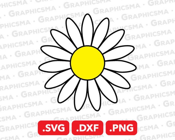 Daisy SVG File Daisy DXF Daisy Png Daisy Flower Svg Daisy | Etsy