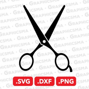 Scissors SVG File, Scissors DXF, Scissors Png, Scissors Barber Svg, Barber Logo Svg, Scissors Hair Svg, Scissors SVG Files, Instant Download