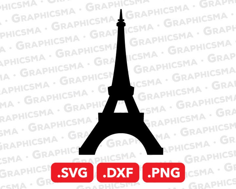 Eiffel Tower SVG File Eiffel Tower DXF Eiffel Tower Png - Etsy