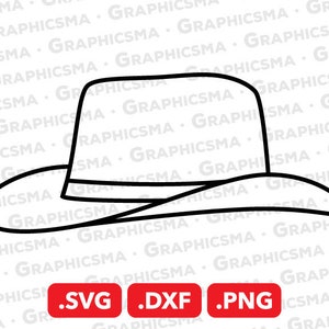 Cowboy Hat SVG File, Cowboy Hat DXF, Cowboy Hat Png, Cowboy Hat, Cowboy Hat Svg, Cowboy Hat Cricut, Cowboy Hat SVG Files, Instant Download