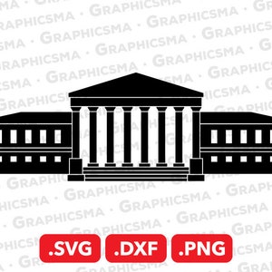 Court SVG File, Court of Justice DXF, Court Building, Lawyer Judge Court, Court of Justice Svg, Court Png, Court SVG Files, Instant Download