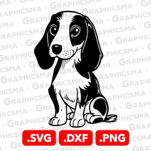 Cute Puppy SVG File, Cute Puppy  Svg Files, Dog PNG Cut File, Cricut Silhouette Cutting Cute Svg Logo File, Puppy SVG File, Instant Download