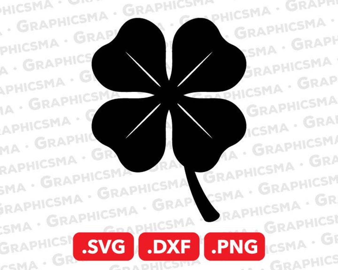 Clover SVG File, Four Leaf Clover SVG File, Cricut 4 Leaf Clover Logo ...
