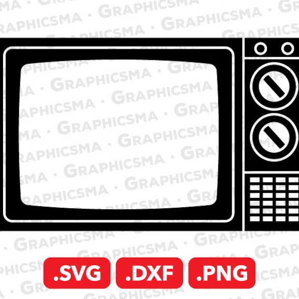 Television SVG File, Television DXF, Television Png, Old Television Svg, Vintage Television Svg Cut, Television SVG Files, Instant Download