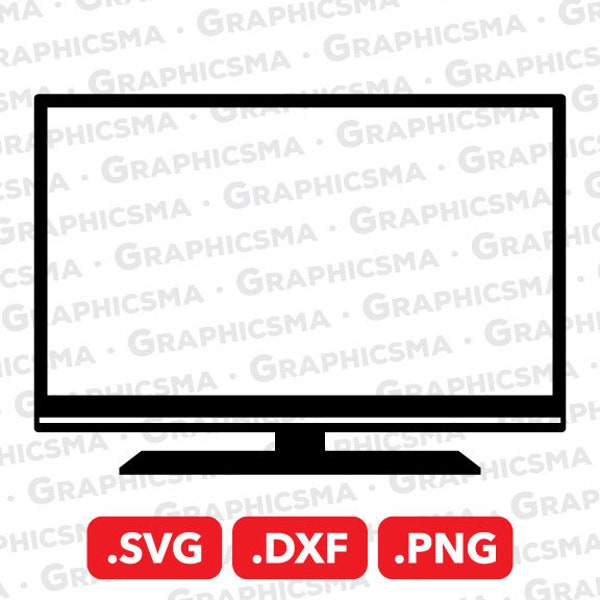Television SVG File, Television DXF, Television Png, Smart Tv Svg, Vintage Tv Lcd Led Smart Tv Svg, Television SVG Files, Instant Download