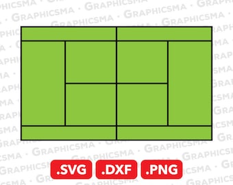 Tennis Court SVG File, Tennis Court DXF Cut, Tennis Court Png, Tennis Svg, Woman Tennis Player Svg, Tennis Court SVG Files, Instant Download