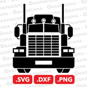 Truck SVG File, Truck DXF, Truck Png, Trailer Truck Svg, Big Truck Svg, Mega Truck Svg, Truck Trailer Svg, Truck SVG Files, Instant Download