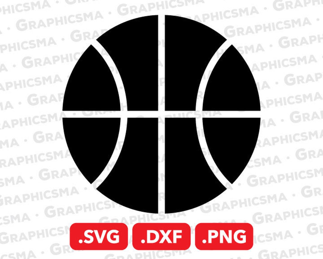 Basketball SVG File, Basketball DXF, Basketball Png, Basketball Sports ...