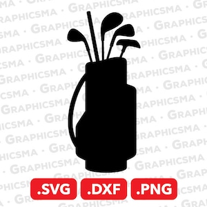 ゴルフバッグ SVG ファイル、ゴルフバッグ DXF、ゴルフバッグ PNG、ゴルフ SVG、ゴルフ SVG、ゴルフカート SVG、トーナメント SVG、ゴルフバッグ SVG ファイル、即時ダウンロード