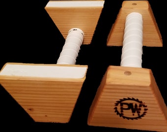 Yoga Calisthenics Mini P Barz 100/% Hardwood Parallettes For Handstands Gymnastics Push-Ups