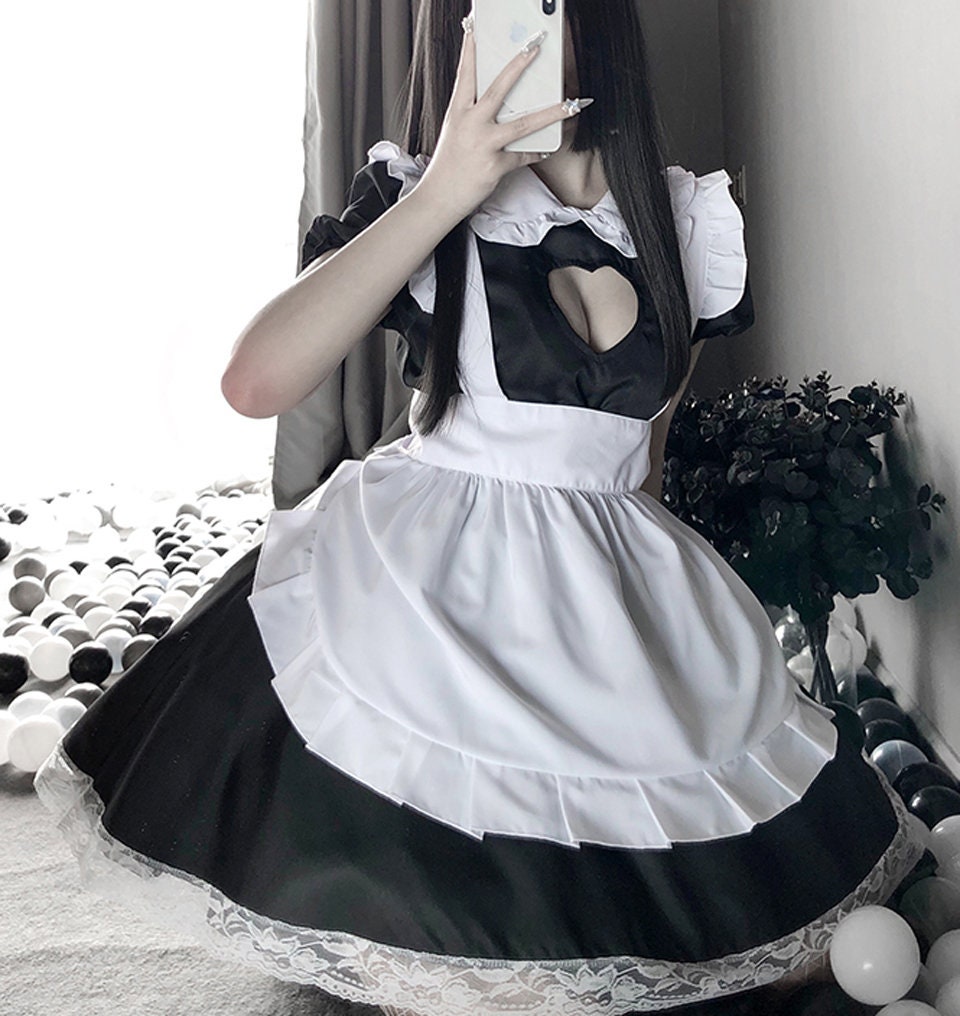 Sexy Cosplay Maid Costume for Women Schoolgirl Outfit Dress | Etsy