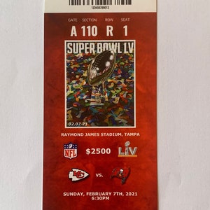 Super Bowl LV (55) Lanyard w/ Ticket Holder